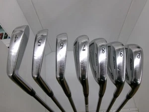 Mizuno MP-64 Iron Set 4-9+Pw Dynamic Gold X100 Flex-X 7pcs Used Right-Handed - Picture 1 of 5