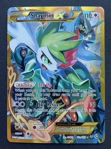 Carta Pokemon SHAYMIN EX 77a/108 Promo Arte Alternativa Ultra Rara - NM/M - Foto 1 di 8