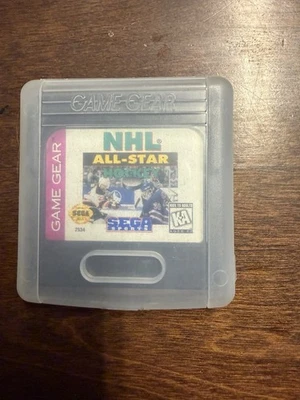NHL All-Star Hockey (Sega Game Gear, 1995) - Image 1 of 3