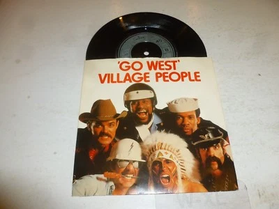 VILLAGE PEOPLE - Go West - 1979 UK vinyl 7" Vinyl Single Foto 1 de 4