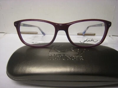 Monturas de gafas Phoebe Couture P293 PÚRPURA 51-15-135-33v con estuche nuevas Foto 1 de 4