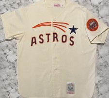 Authentic Vintage Mitchell & Ness Houston Astros Baseball Jersey