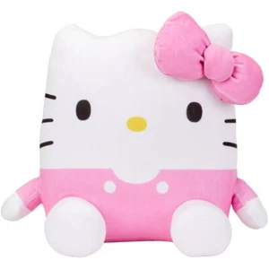 Hello Kitty Plush Cuddle Pillow Buddy - Pink Sanrio Bedtime Companion - Picture 1 of 11