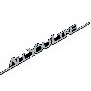 DTK Car Metal Sticker Emblem Decals Chrome Badge 70154 for Rondo, Carens - Picture 1 of 8