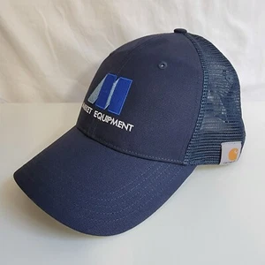 Carhartt Mens Trucker Snapback Baseball Hat Cap Adjustable Mesh Market Equipment - Picture 1 of 10