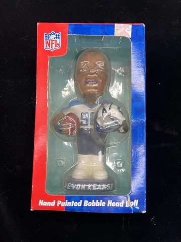 New In Box Bobble Dobbles Jevon Kearse Hand Painted Bobblehead/Tennessee Titans Cover