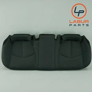 W211 07-09 Mercedes E Class Rear Lower Bottom Seat Cushion Cover Skin Black S744 - Picture 1 of 10