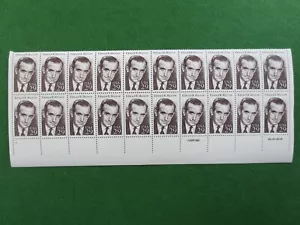 Edward R. Murrow Scott #2812 29 ¢ 1994 Block von 20 postfrisch Dokument - Bild 1 von 4