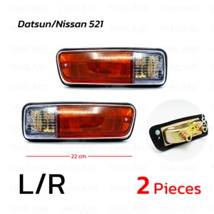 Front Bumper Turn Signal Light For Datsun/Nissan 1300 520 521 J13 1968-'73 - Picture 1 of 10