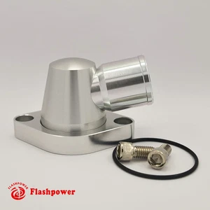 Billet Aluminio Cuello Agua Chevy Pequeño Bloque Grande 95° SBC BBC 327 350 454 396 - Imagen 1 de 3