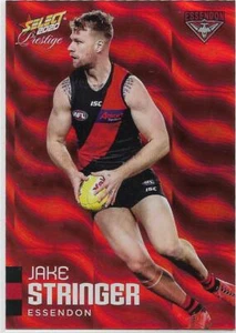 2020 Footy Stars Prestige Red Parallel (54) Jake STRINGER Essendon 122/170 - Bild 1 von 1