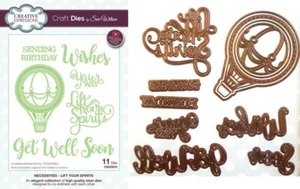 Creative Expressions Sue Wilson Necessities Collection Lift Your Spirits Die Set - Imagen 1 de 4