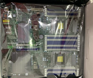 ASRock Rack EP2C602-S6/D16 server workstation mainboard Dual CPU LGA2011 E5 - Picture 1 of 8