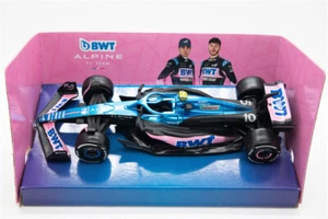 Bburago 1:43 F1 2023 BWT Alpine A523 #10 Pierre Gasly Model Car NEW IN BOX - Picture 1 of 4