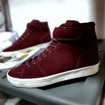 Creative Recreation Mid Top Burgundy Savona Suede Leather Sneakers Women's 7 - Image 1 of 4