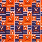 University of Virginia Cavaliers UVA 100% Cotton Block 1 yd 36” L x 42" W