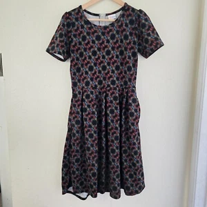 NWOT Lularoe Short Sleeve Knee Length Dress Size Medium - Picture 1 of 6