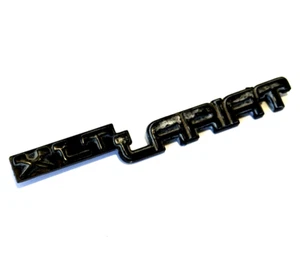 1987-1991 Ford F150 F250 F350 INTERIOR XLT LARIAT DASH TRIM BADGE EMBLEM OEM - Picture 1 of 6