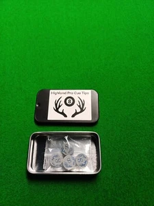 Highland Pro Cue Tips (10.5mm) 8 Ball - Picture 1 of 1