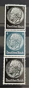 1939 German stamps MNH stripe Mi:DR S174 Hindenburg 6 rpf /4022 - Picture 1 of 1