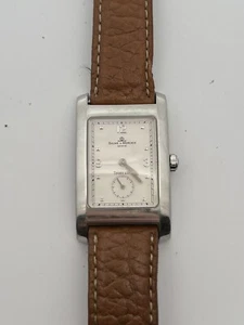 Baume & Mercier Hampton “Tiffany & Co.” Dial Steel 35mm Quartz Watch MV045063 - Picture 1 of 6