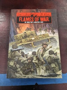 Flames of War Hardover Rulebook FW001 Battlefront Miniatures 2006 - Foto 1 di 2