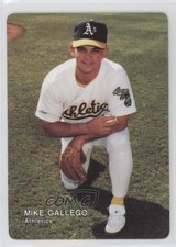 1991 Mother's Cookies Oakland Athletics Mike Gallego #25