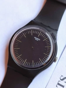 SWATCH+NEW GENT+SUOB184 BLACKINYELLOW+NUEVO/NUEVO - Imagen 1 de 2