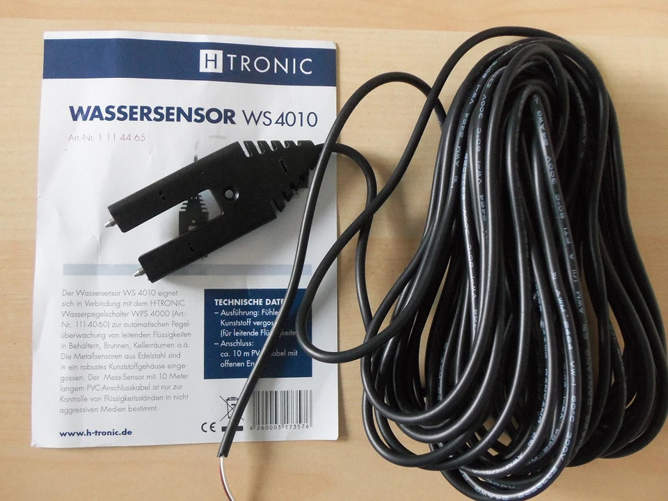 H-TRONIC WS 4010 Wassersensor passend zu Wasserpegelschalter WPS 4000