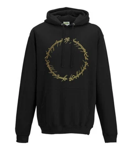 Lord of the Rings the one ring adults hoodie - Picture 1 of 2