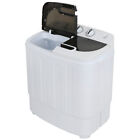 Compact Twin Tub Washing Machine Fast Dryer & Efficient Spin Washer Save Space