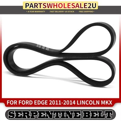 36.024 inch Power Steering Serpentine Belt for Ford Edge 2011-2014 MKX 2012-2015 - Image 1 of 4