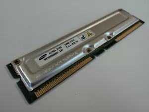 Samsung RAM Memory Module 128MB PC700-45 RDRAM RIMM ECC MR18R0828BN1-CK7 - Picture 1 of 4