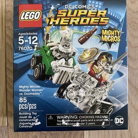 LEGO DC Comics Super Heroes 76070 Mighty Micros: Wonder Woman vs. Doomsday New