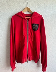 Balmain Paris Red Dragon Sweatjacke Hoodie RARE M - Bild 1 von 7