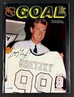 LA Kings Wayne Gretzky Signed Autographed NHL GOAL Magazine JSA