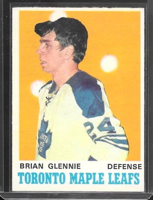 1970-71 O-Pee-Chee - Brian Glennie #216 (RC) NM+ - Image 1 of 2