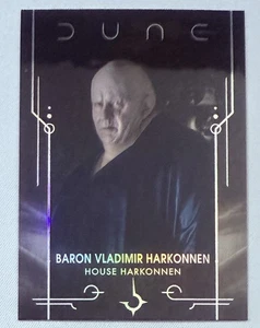 2024 Topps Chrome Dune, #28 Baron Vladimir Harkonnen Rainbow Refractor - Bild 1 von 2