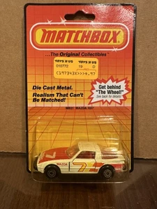 1983 MATCHBOX SUPERFAST MB31 MAZDA RX-7 NEW ON CARD Z57 - Picture 1 of 10