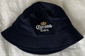 Corona Extra Bucket Hat Cap Adult Blue Logo Embroidered Mens New Never Worn - Picture 1 of 3