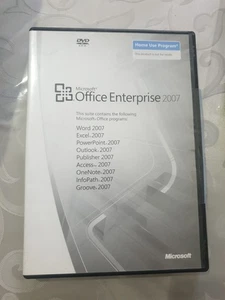 Microsoft Office Enterprise 2007 Software + Product Key Word Excel - Photo 1/6