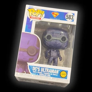Funko Pop DC ULTRAMAN CHASE #583 * Superman Vinyl Figure with Soft Protector New - Picture 1 of 9