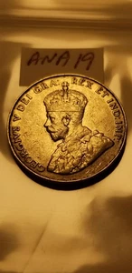 1932 Canada High Grade 5 Cent Coin #idana19. - Bild 1 von 2
