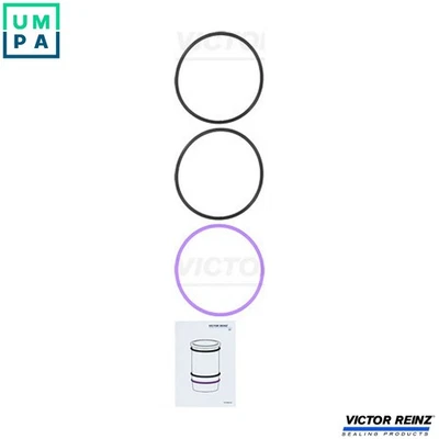 GASKET SET CYLINDER LINER 15-39516-01 FOR MX-13303/13340/13375/13355 12.9L 6cyl - Image 1 of 4