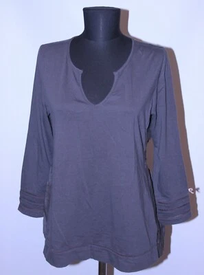 Odd Molly womens grey cotton silk shirt blouse Size 1 S - Image 1 of 4