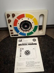 RAR! VINTAGE 1980er ENTEX MUSICAL MARVIN HANDHELD ELEKTRONISCHES SPIEL - Bild 1 von 7