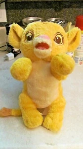 GUC "DISNEY BABIES LION KING BABY  SIMBA"10 INCH TALL  PLUSH STUFFED  - Picture 1 of 4