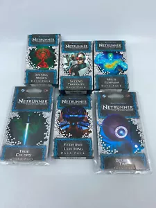Android Netrunner LCG Card Game The Spin Cycle Complete 1-120 6 Data Pack Set - Picture 1 of 2
