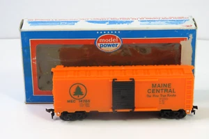 MAINE CENTRAL 40' BOX CAR HO SCALE MODEL POWER 8003 WITH BOX EXCENT COND 10019 - Picture 1 of 10