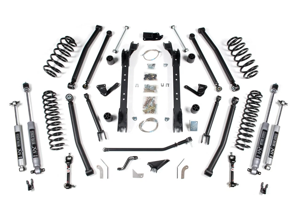 BDS 4.5" LIFT KIT, LONG ARM, NITRO SHOCKS,FITS 1997-2006 JEEP WRANGLER TJ - Image 1 of 1